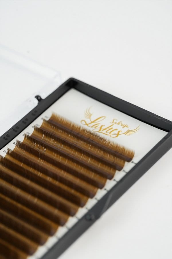 Rzęsy Brown Premium Line by Sabrija skręt CC